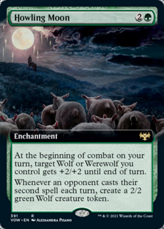 Howling Moon (Extended) [Innistrad: Crimson Vow] | Mega City Incorporated