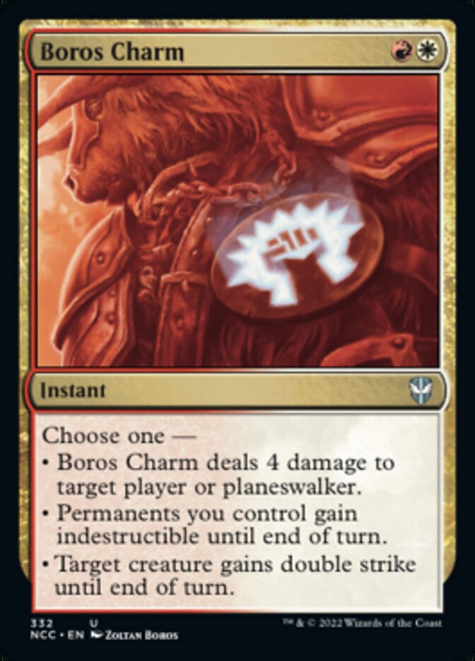 Boros Charm [Streets of New Capenna Commander] | Mega City Incorporated