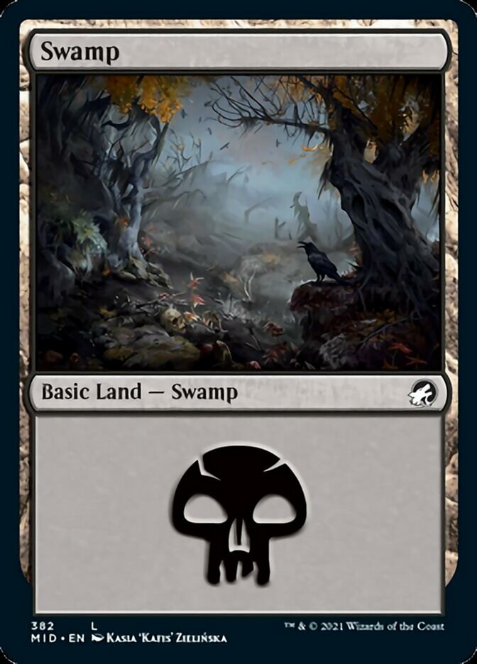 Swamp (382) [Innistrad: Midnight Hunt] | Mega City Incorporated