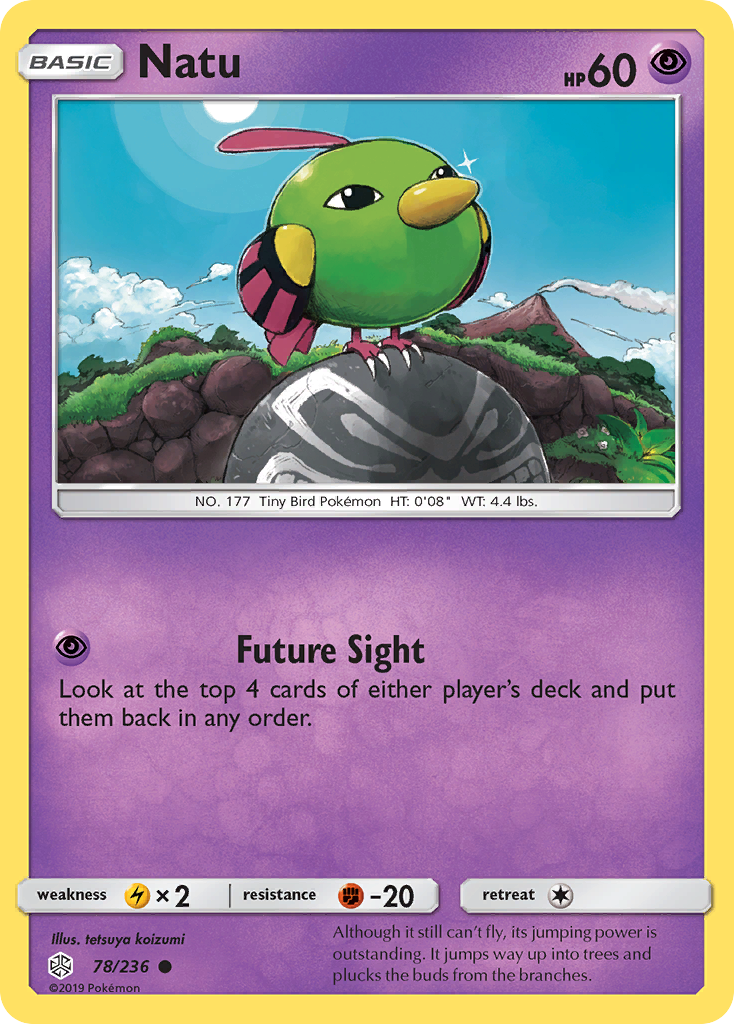 Natu (78/236) [Sun & Moon: Cosmic Eclipse] | Mega City Incorporated