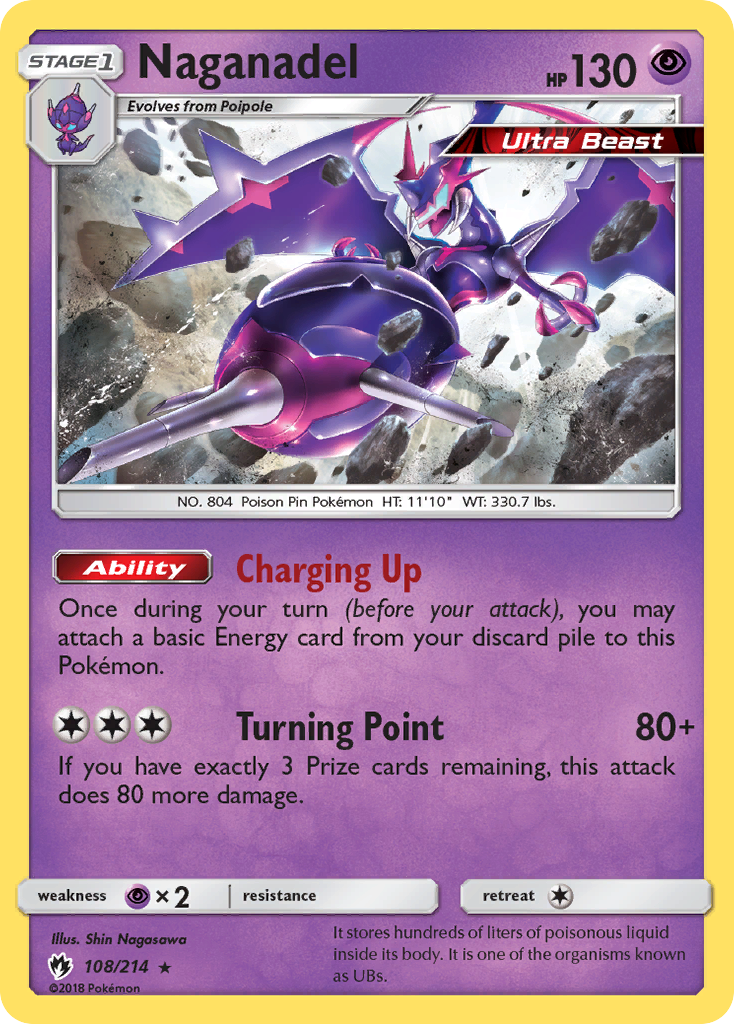 Naganadel (108/214) [Sun & Moon: Lost Thunder] | Mega City Incorporated