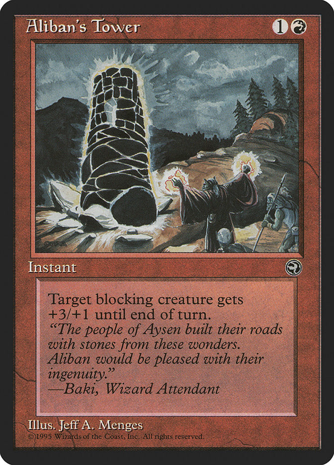 Aliban's Tower (Baki Flavor Text) [Homelands] | Mega City Incorporated