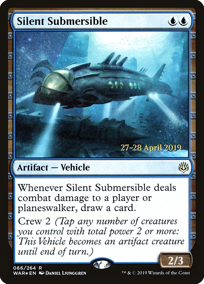 Silent Submersible  [War of the Spark Prerelease Promos] | Mega City Incorporated