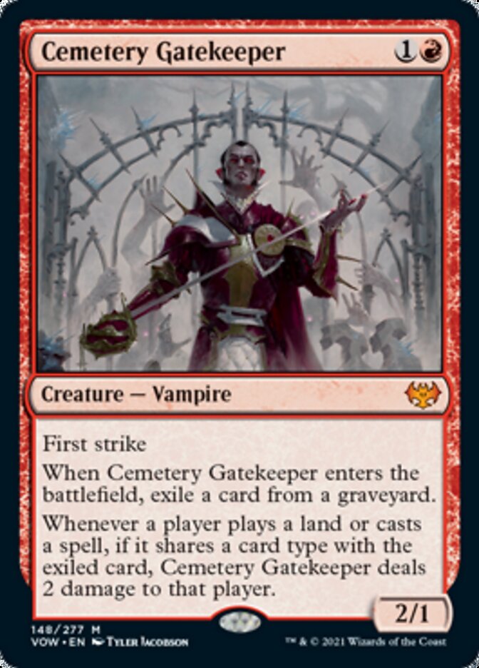 Cemetery Gatekeeper [Innistrad: Crimson Vow] | Mega City Incorporated