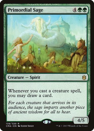 Primordial Sage [Commander Anthology] | Mega City Incorporated