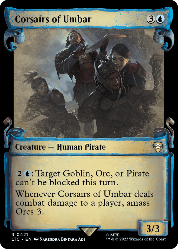 Corsairs of Umbar [The Lord of the Rings: Tales of Middle-Earth Commander Showcase Scrolls] | Mega City Incorporated