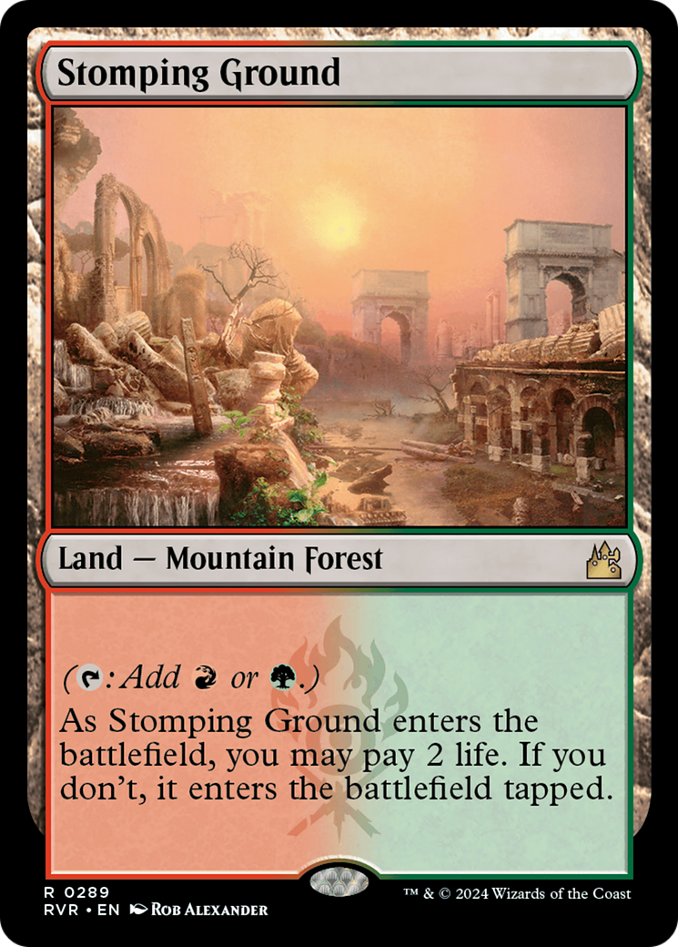 Stomping Ground [Ravnica Remastered] | Mega City Incorporated