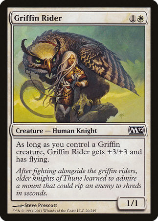 Griffin Rider [Magic 2012] | Mega City Incorporated