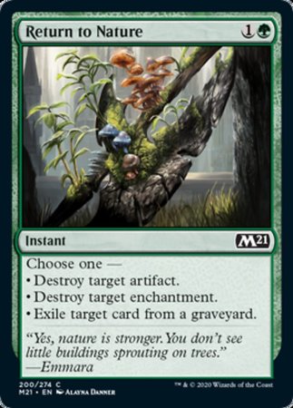Return to Nature [Core Set 2021] | Mega City Incorporated