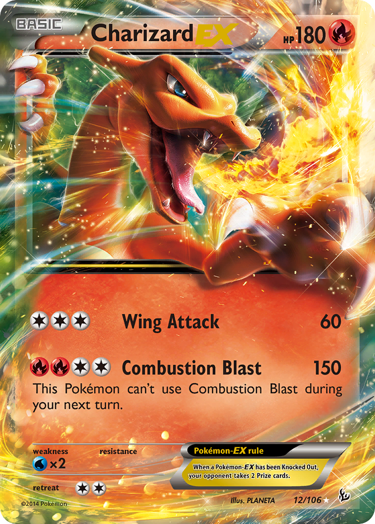 Charizard EX (12/106) [XY: Flashfire] | Mega City Incorporated