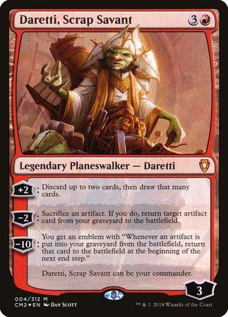 Daretti, Scrap Savant [Commander Anthology Volume II] | Mega City Incorporated