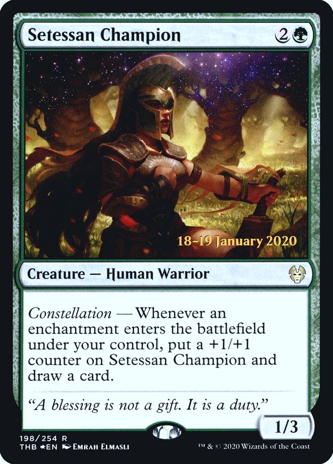 Setessan Champion [Theros Beyond Death Prerelease Promos] | Mega City Incorporated