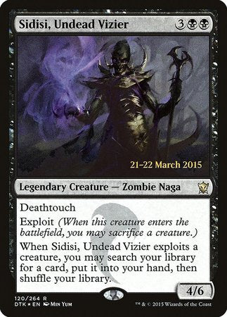 Sidisi, Undead Vizier [Dragons of Tarkir Promos] | Mega City Incorporated