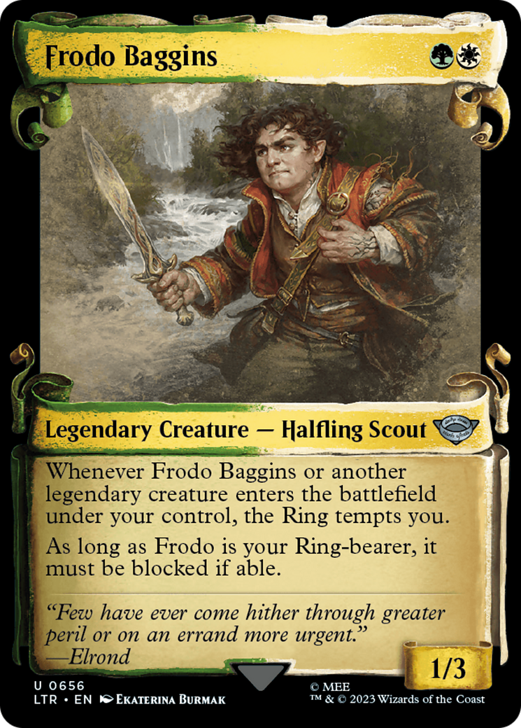 Frodo Baggins [The Lord of the Rings: Tales of Middle-Earth Showcase Scrolls] | Mega City Incorporated