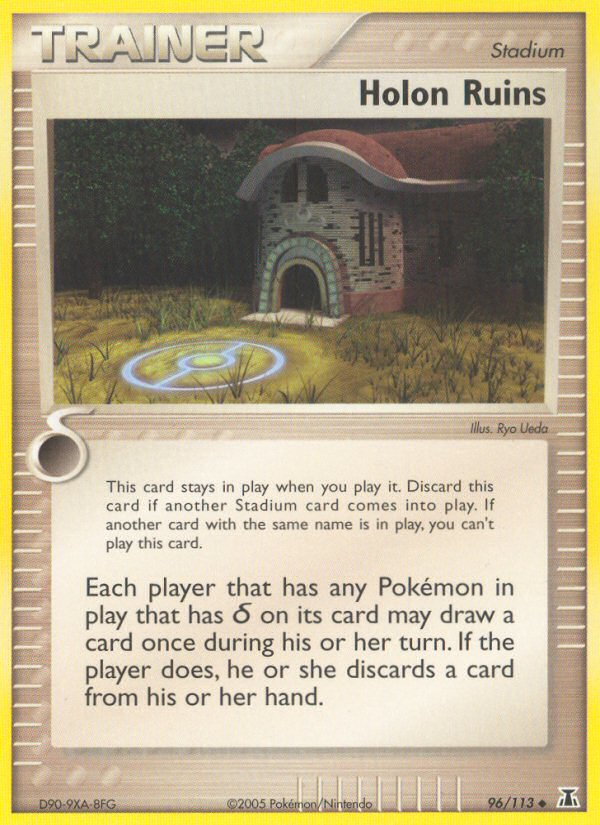 Holon Ruins (96/113) [EX: Delta Species] | Mega City Incorporated