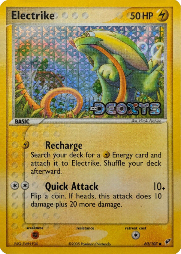 Electrike (60/107) (Stamped) [EX: Deoxys] | Mega City Incorporated