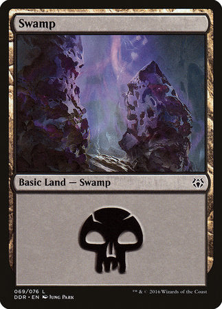 Swamp (69) [Duel Decks: Nissa vs. Ob Nixilis] | Mega City Incorporated
