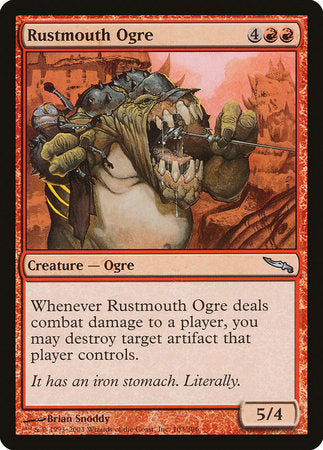 Rustmouth Ogre [Mirrodin] | Mega City Incorporated