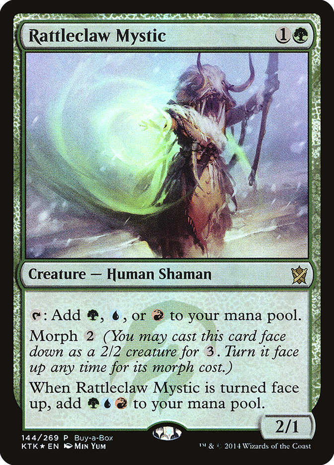 Rattleclaw Mystic (Buy-A-Box) [Khans of Tarkir Promos] | Mega City Incorporated