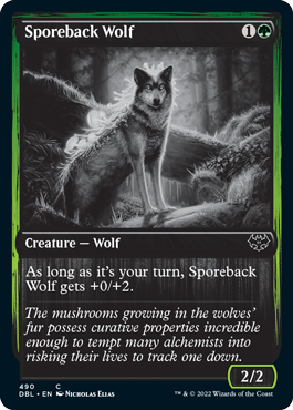 Sporeback Wolf [Innistrad: Double Feature] | Mega City Incorporated