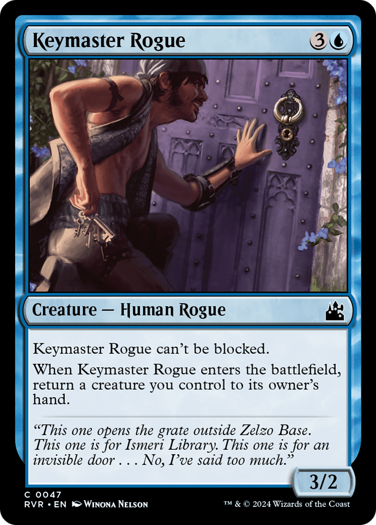 Keymaster Rogue [Ravnica Remastered] | Mega City Incorporated