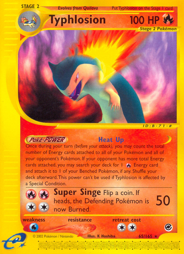 Typhlosion (65/165) [Expedition: Base Set] | Mega City Incorporated