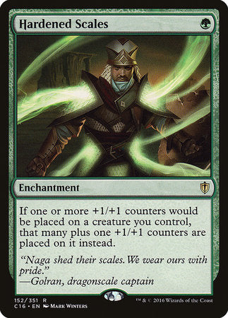 Hardened Scales [Commander 2016] | Mega City Incorporated