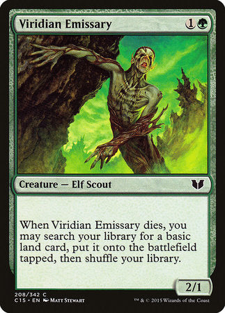 Viridian Emissary [Commander 2015] | Mega City Incorporated