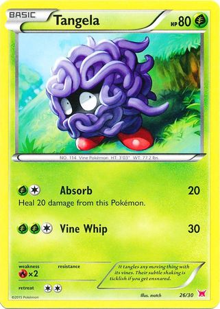 Tangela (26/30) [XY: Trainer Kit 2 - Latias] | Mega City Incorporated