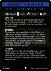 Roll for Initiative! (Magic Minigame) [Commander Legends: Battle for Baldur's Gate Minigame] | Mega City Incorporated
