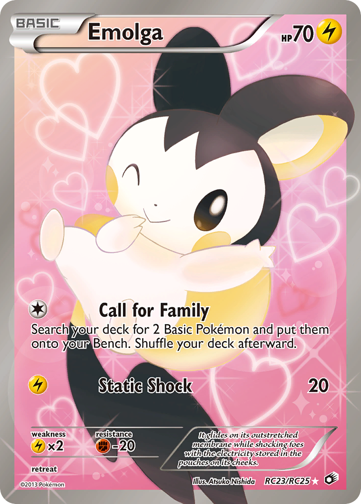 Emolga (RC23/RC25) [Black & White: Legendary Treasures] | Mega City Incorporated