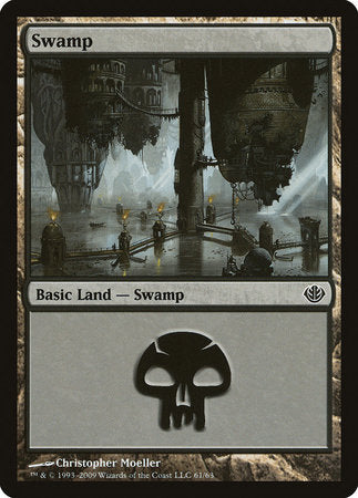 Swamp (61) [Duel Decks: Garruk vs. Liliana] | Mega City Incorporated