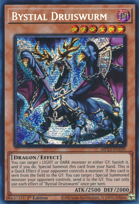 Bystial Druiswurm [MP23-EN159] Prismatic Secret Rare | Mega City Incorporated