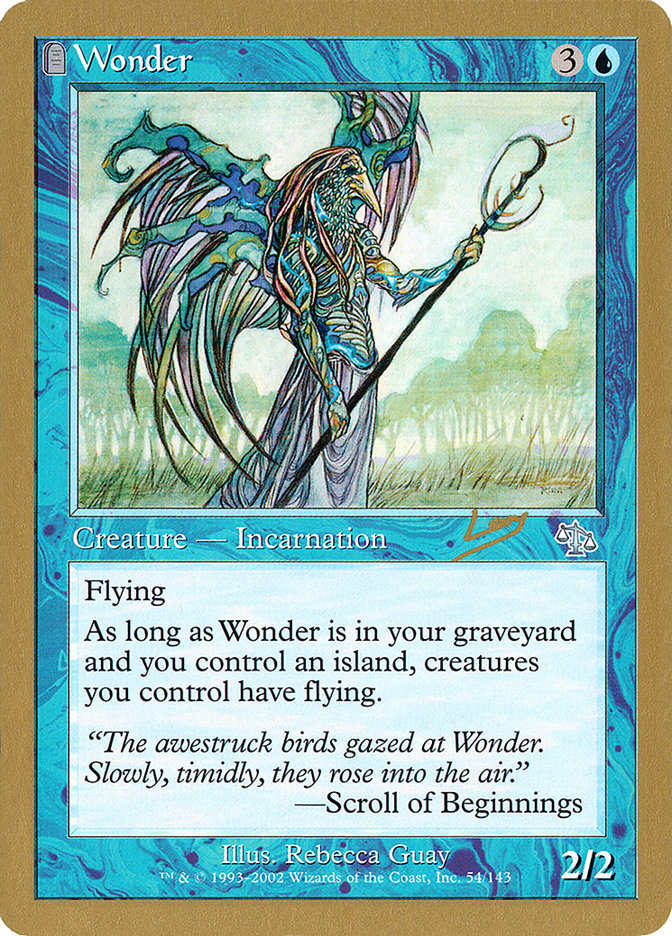 Wonder (Raphael Levy) [World Championship Decks 2002] | Mega City Incorporated