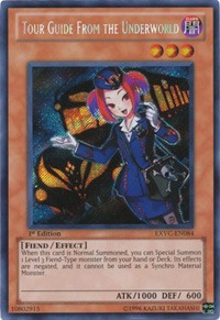 Tour Guide From the Underworld [EXVC-EN084] Secret Rare | Mega City Incorporated