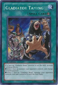 Gladiator Taming [EXVC-EN087] Secret Rare | Mega City Incorporated