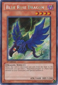 Blue Rose Dragon [EXVC-EN099] Secret Rare | Mega City Incorporated