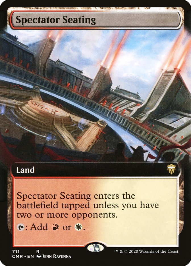 Spectator Seating (Extended) [Commander Legends] | Mega City Incorporated