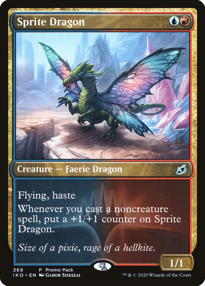 Sprite Dragon (Promo Pack) [Ikoria: Lair of Behemoths Promos] | Mega City Incorporated