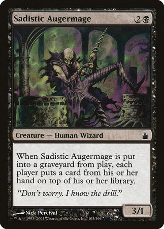 Sadistic Augermage [Ravnica: City of Guilds] | Mega City Incorporated