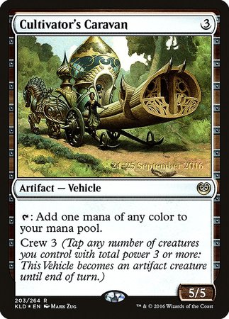 Cultivator's Caravan [Kaladesh Promos] | Mega City Incorporated