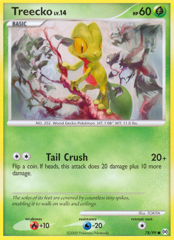 Treecko (78/99) [Platinum: Arceus] | Mega City Incorporated