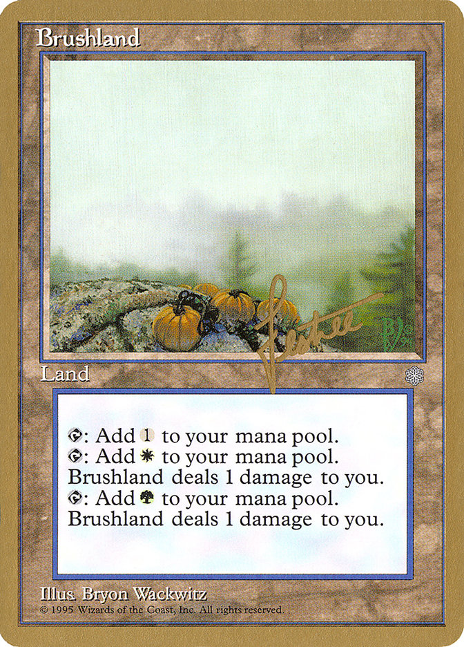 Brushland (Bertrand Lestree) [Pro Tour Collector Set] | Mega City Incorporated