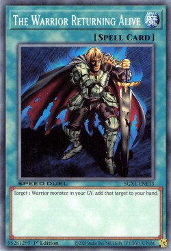 The Warrior Returning Alive [SGX1-ENE13] Common | Mega City Incorporated