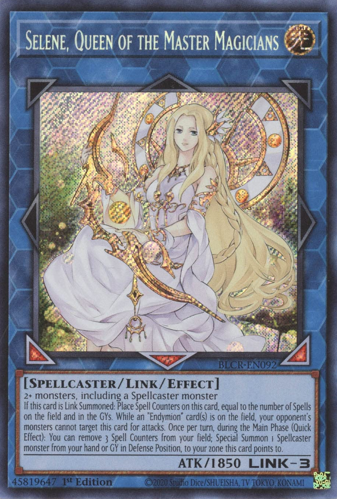 Selene, Queen of the Master Magicians [BLCR-EN092] Secret Rare | Mega City Incorporated