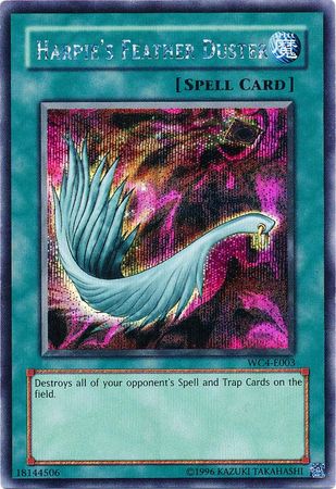 Harpie's Feather Duster [WC4-E003] Prismatic Secret Rare | Mega City Incorporated