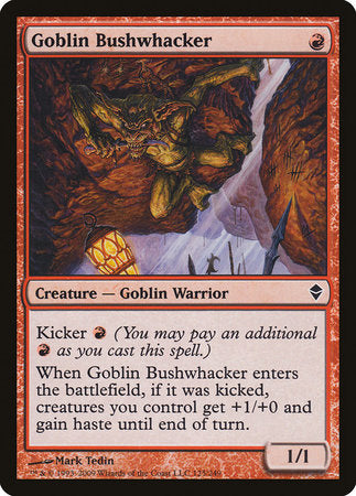 Goblin Bushwhacker [Zendikar] | Mega City Incorporated