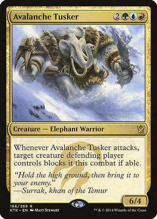 Avalanche Tusker [Khans of Tarkir] | Mega City Incorporated