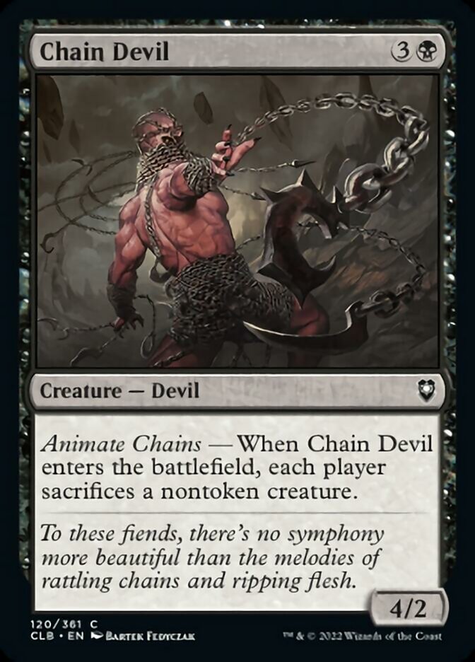 Chain Devil [Commander Legends: Battle for Baldur's Gate] | Mega City Incorporated