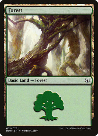 Forest (31) [Duel Decks: Nissa vs. Ob Nixilis] | Mega City Incorporated